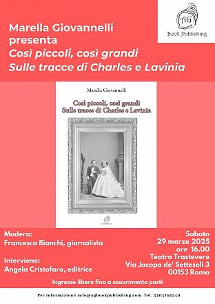 Marella giovannelli presenta così piccoli, così grandi - sulle tracce di charles e lavinia al teatro trastevere